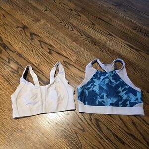Under Armour Blue Tie-Dye Sports Bra Intimates Size 32DD